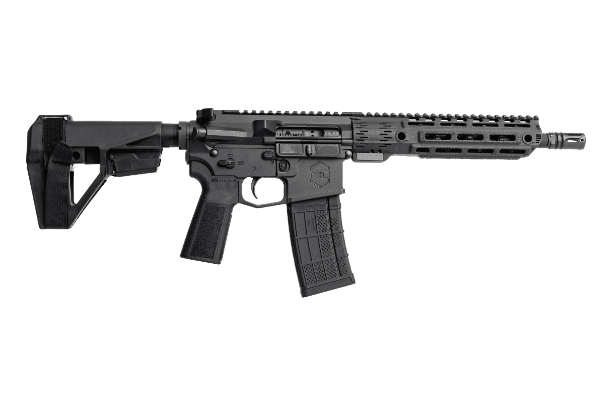 Mitchell Defense DOC MD15 10.3-inch pistol in Black with DualCool handguard