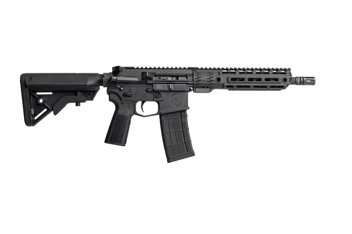Mitchell Defense DOC MD15 10.3-inch SBR in Black with DualCool handguard