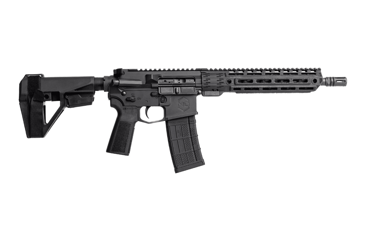 Mitchell Defense DOC MD15 11.5-inch pistol in Black with DualCool handguard