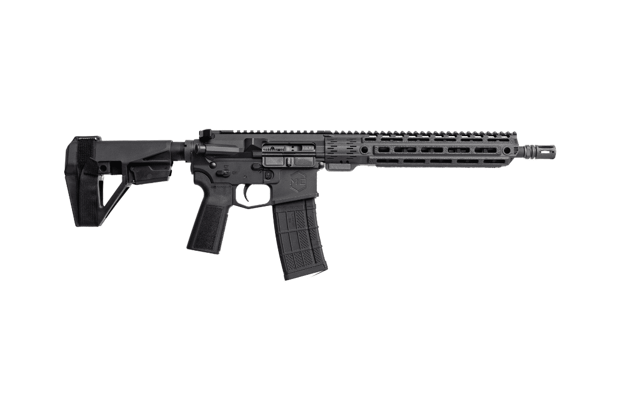 Mitchell Defense DOC MD15 12.5-inch pistol in Black with DualCool handguard