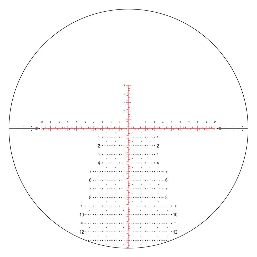 Nightforce C616 NF Reticle View