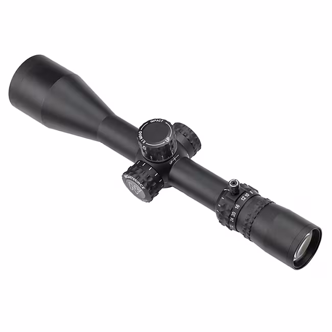 Nightforce NX8 4 32x50 Scope Slant Angled View