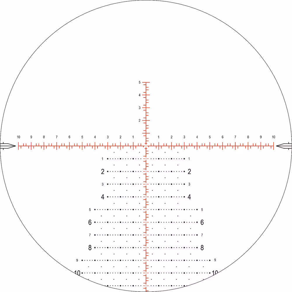 Nightforce Mil Xt Reticle (1) Reticle View